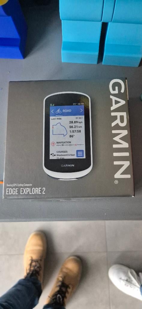 Garmin edge explorer 2 (Fietsnavigatie), Fietsen en Brommers, Ophalen of Verzenden, Waterdicht, Zo goed als nieuw