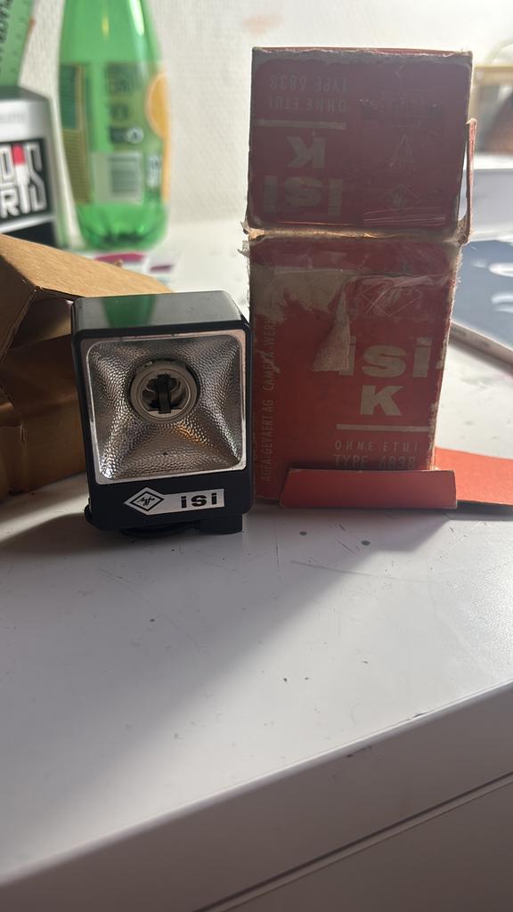 Flash d’appareil photo Agfa, Enlèvement, 1960 à 1980, Flash