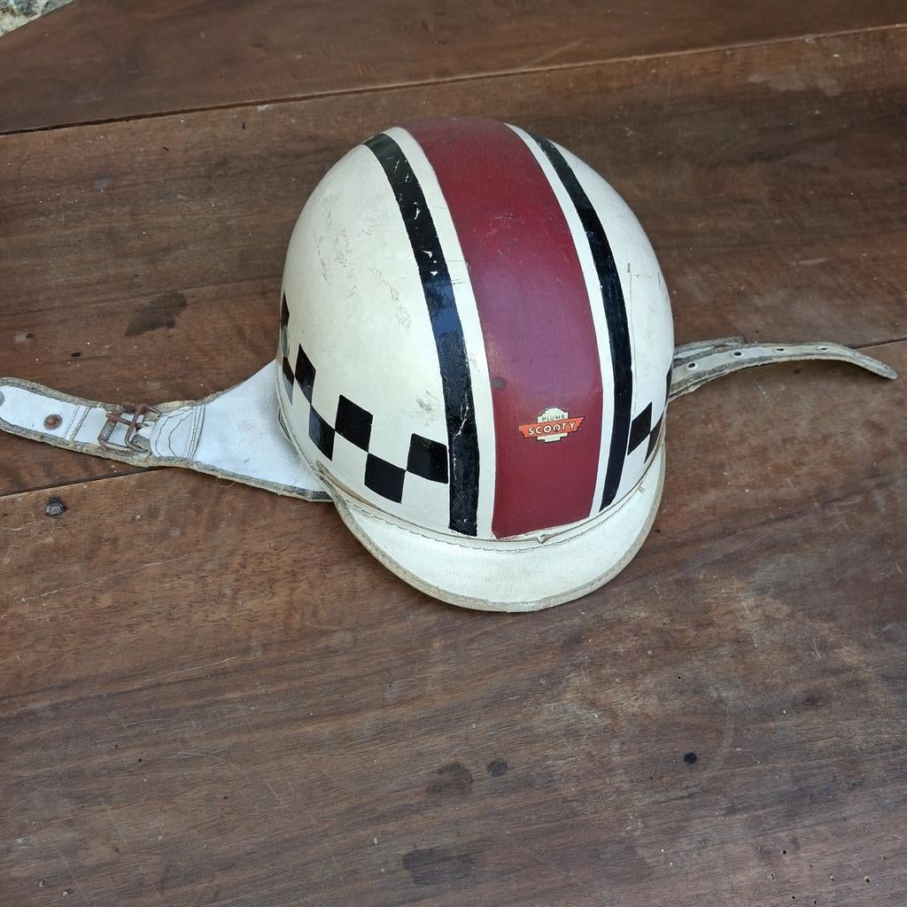 Mooie vintage motorhelm, Ophalen of Verzenden