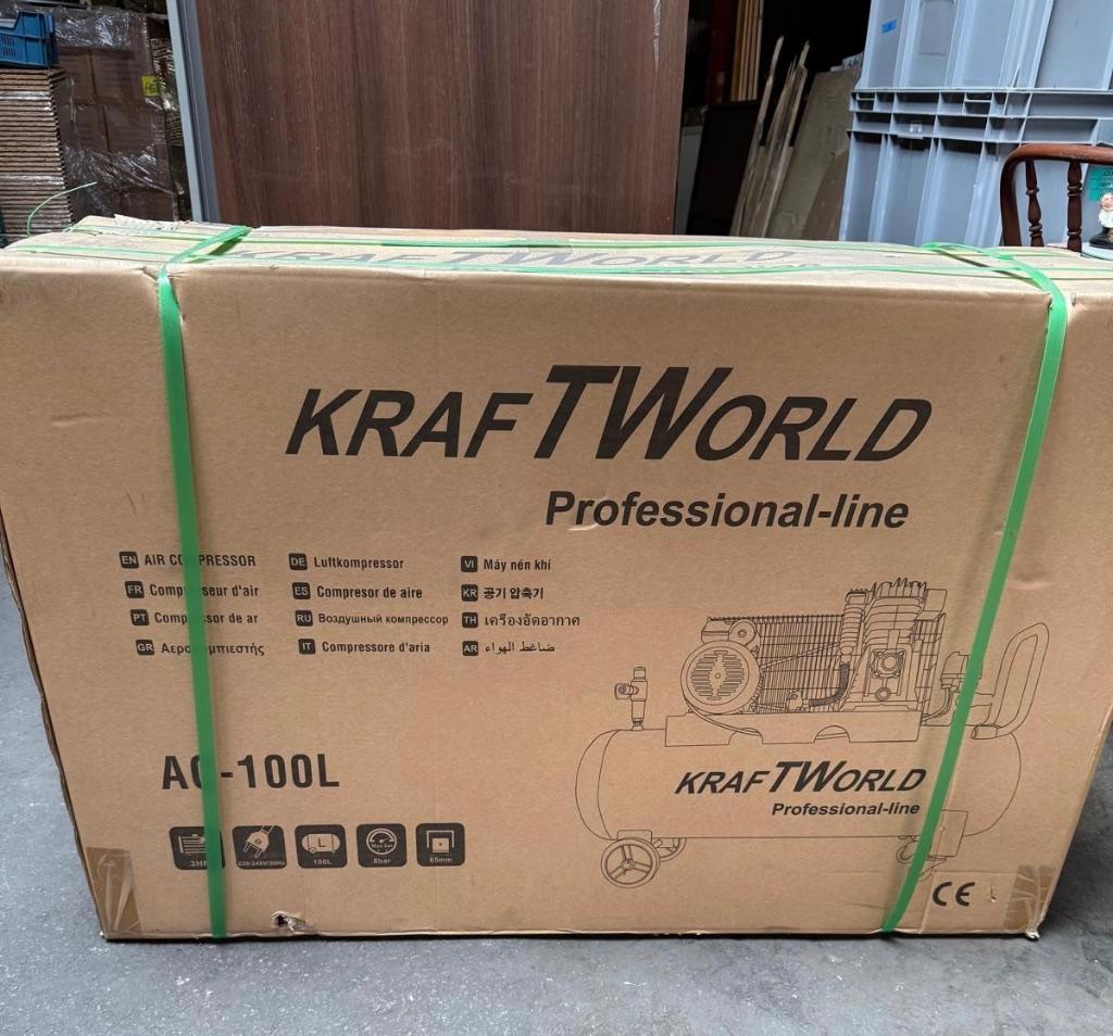 Compresseur d'air 100l, Bricolage & Construction, Enlèvement, Neuf