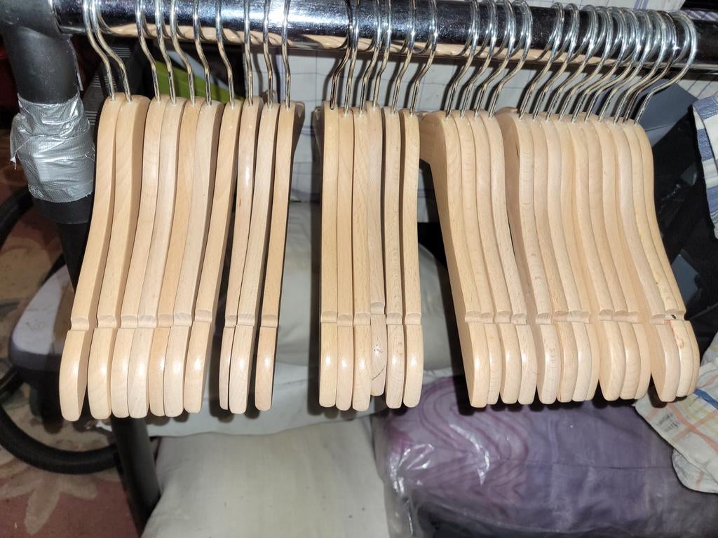 30 Houten kinder kapstokken, Kleding | Dames, Kledinghangers, Ophalen