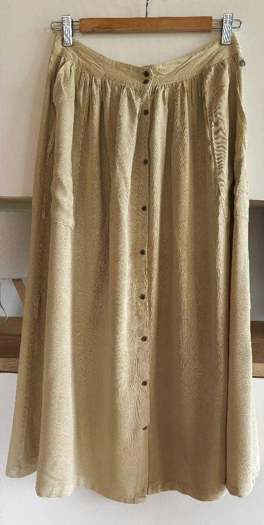 beige rok 'Pepe Jeans' (maat M, viscose), Kleding | Dames, Rokken, Maat 38/40 (M), Beige, Ophalen of Verzenden, Zo goed als nieuw