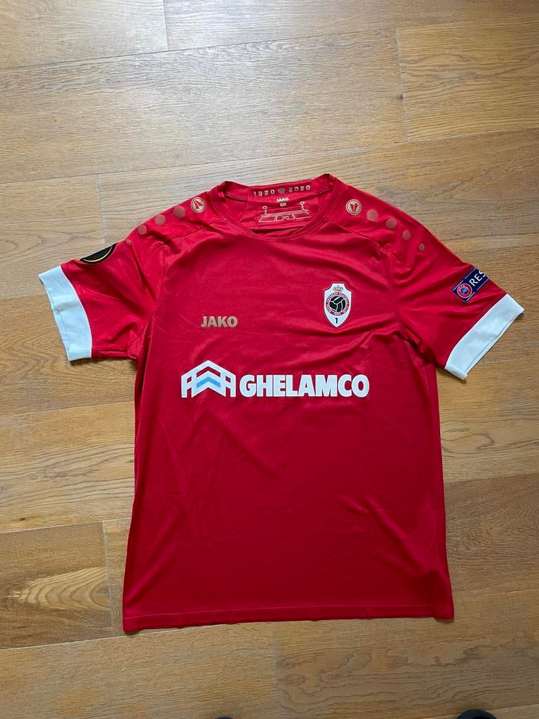 Matchworn Antwerp shirt Juklerød vs Tottenham Europa League), Enlèvement ou Envoi, Comme neuf, Maillot