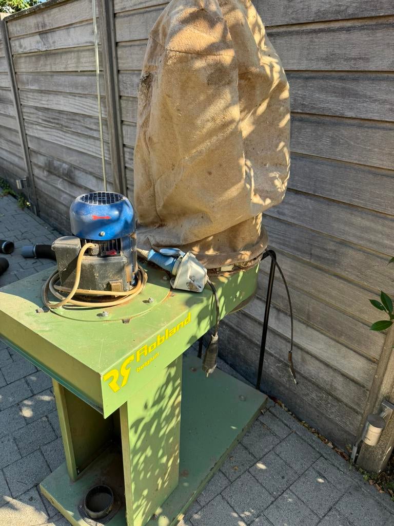 Afzuiging voor houtbewerking machines, Doe-het-zelf en Bouw, Ophalen, Gebruikt