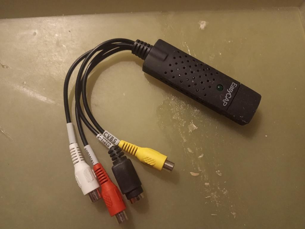 Carte de capture EasyCap RCA/S-Video et USB 50hz, Enlèvement ou Envoi, Comme neuf