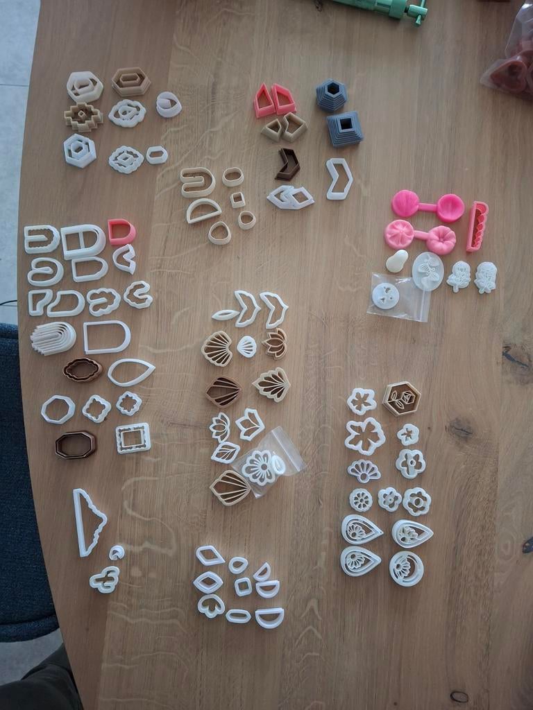 Polymeer klei oorbellen Cutters, Hobby & Loisirs créatifs, Bricolage, Enlèvement