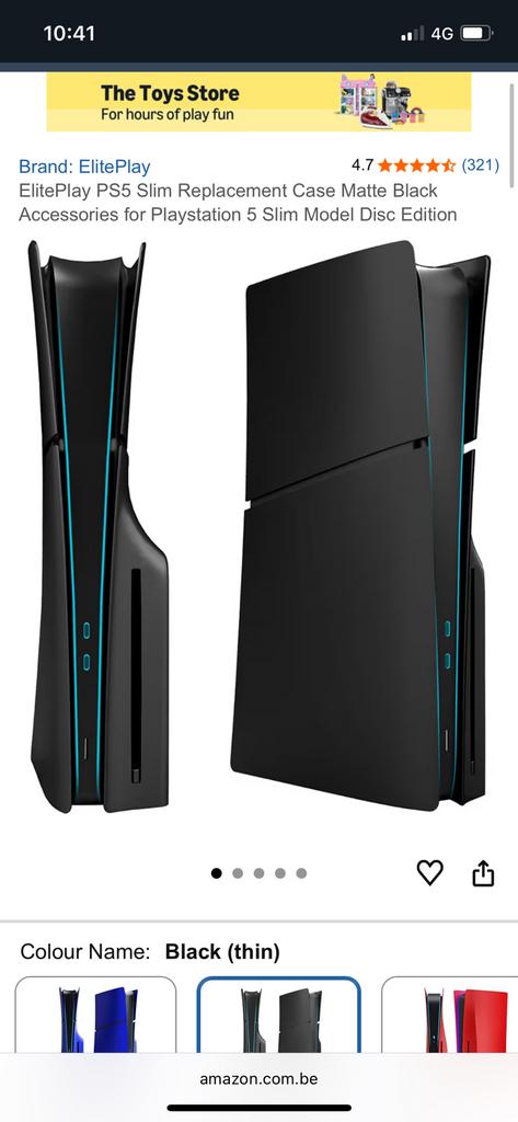 Ps5 face cover, Ophalen, Zo goed als nieuw, Playstation 5