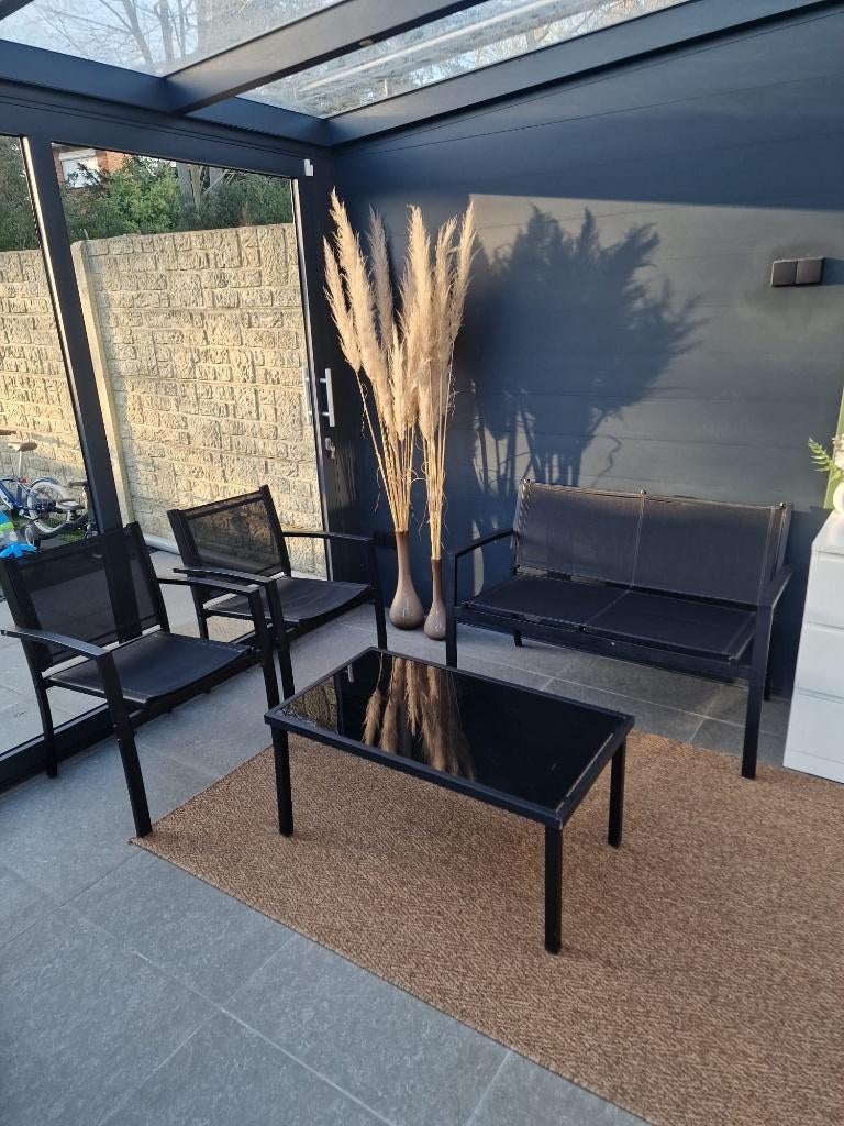 Ensemble de jardin/ensemble de salon moderne — PARFAIT ÉTAT, Jardin & Terrasse, Ensembles de jardin, Comme neuf, Salons de jardin