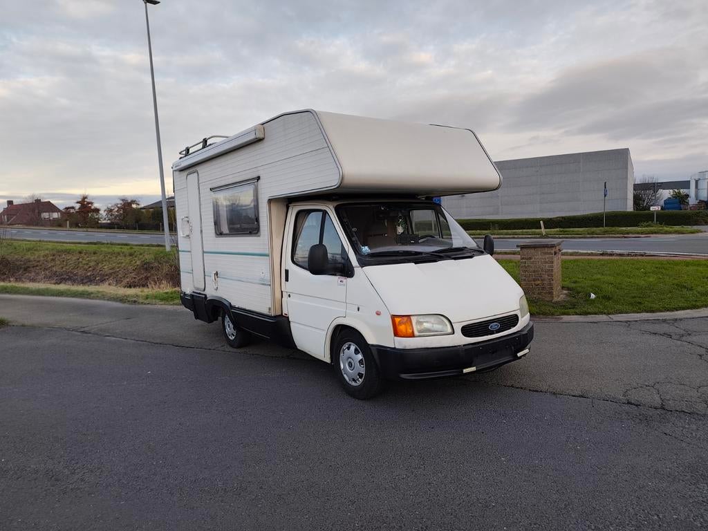 Reeds gekeurd vvk ford transit 2.5d bj96  156dkm, Entreprise, Ford, Diesel, Alcôve