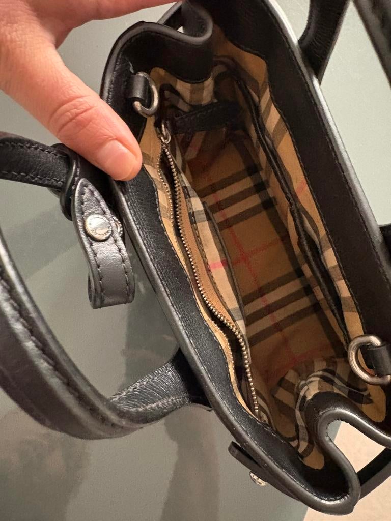 Sac Burberry, Enlèvement ou Envoi, Utilisé, Noir, Sac à bandoulière