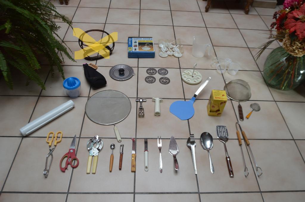 Lot d'ustensiles de cuisine à 1€ pièce Très bon état!, Résiste au lave-vaisselle, Couverts en vrac, Enlèvement ou Envoi, Utilisé