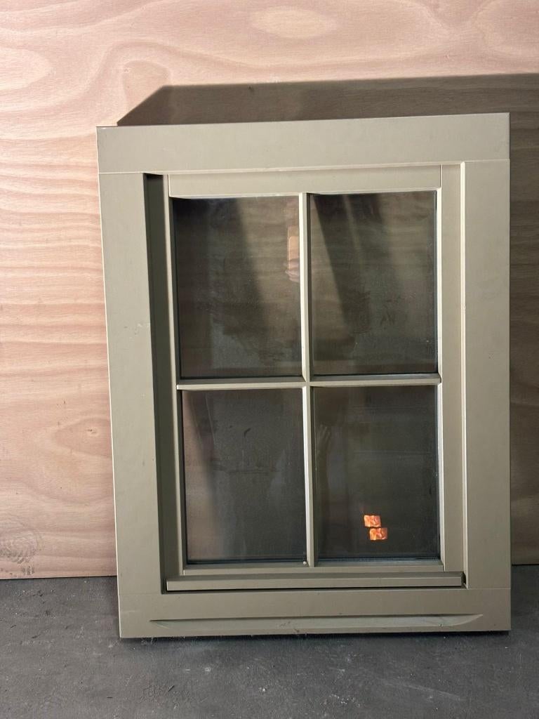 houten raam, Doe-het-zelf en Bouw, Ophalen, Minder dan 75 cm, Raamkozijn, Zo goed als nieuw