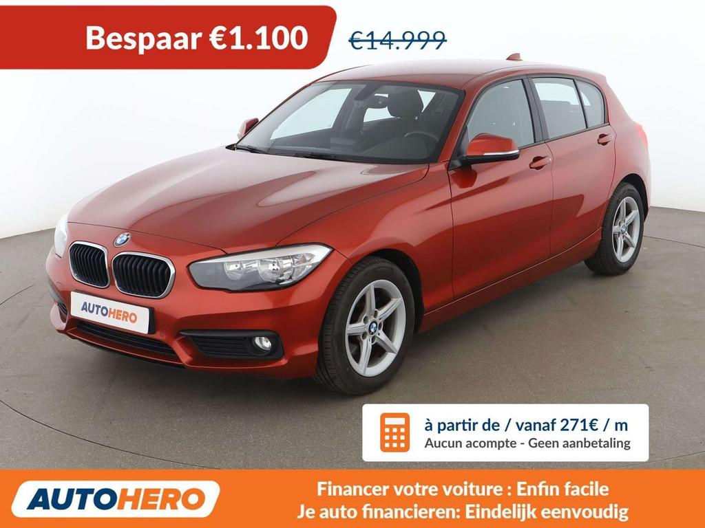 BMW 1 Serie 118 118i Advantage (automatique), Autos, 100 kW, Achat, Euro 6, Autres couleurs