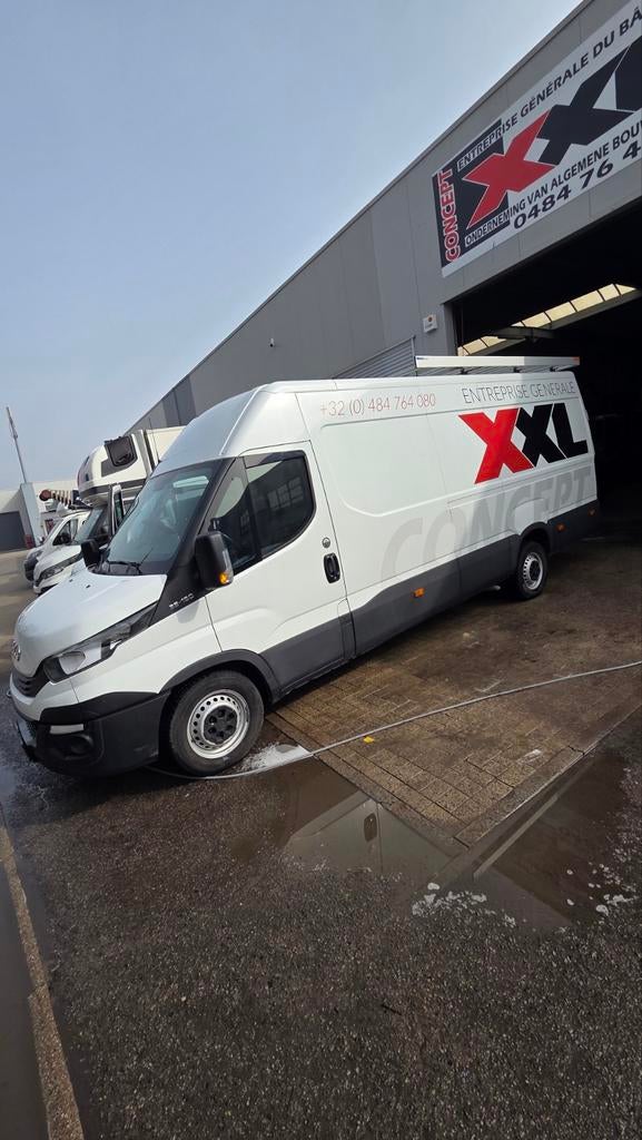 Iveco DAILY 35S18 2019 L4H2  1ste eigenaar, Auto's, 4 deurs, Euro 6, Iveco, Wit