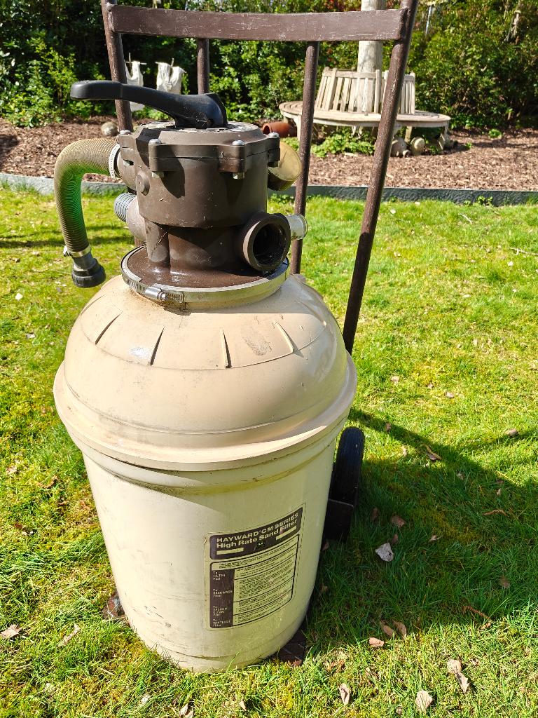 zandfilter, Tuin en Terras, Ophalen, Gebruikt, Filter