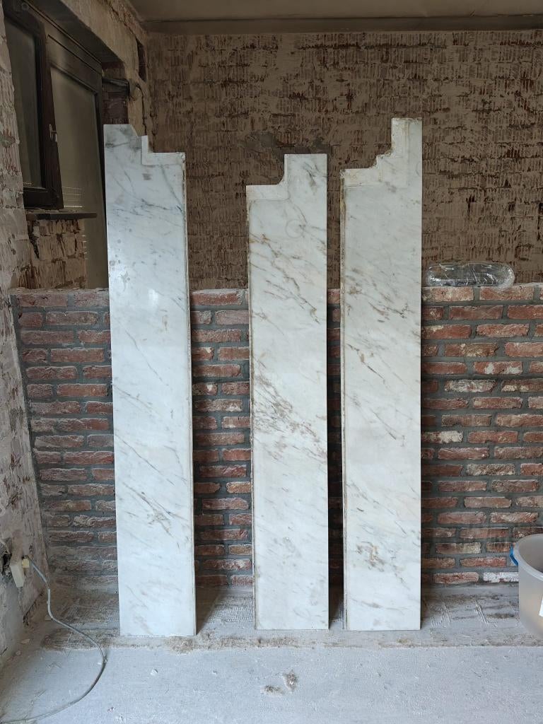 3 marmeren vensterbank, Doe-het-zelf en Bouw, Ophalen, Gebruikt, Minder dan 200 cm, Overige typen