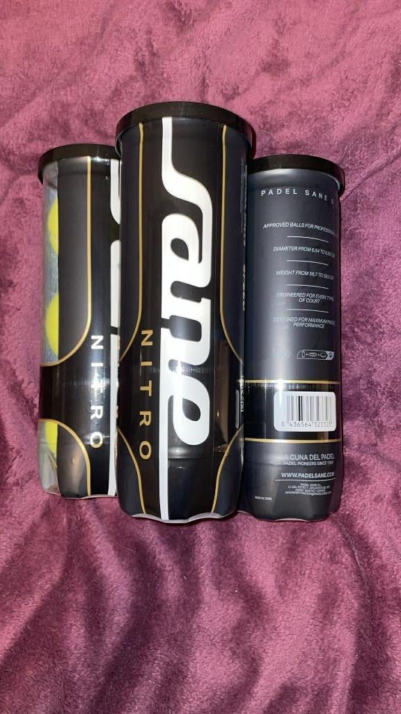 Padelballen, Sports & Fitness, Padel, Enlèvement ou Envoi, Neuf, Balles de padel