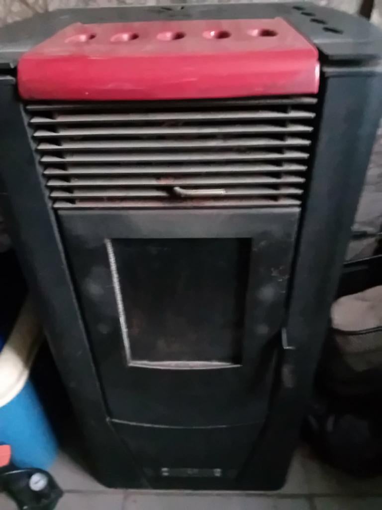 Pellet kachel, Huis en Inrichting, Kachels, Ophalen, Gebruikt