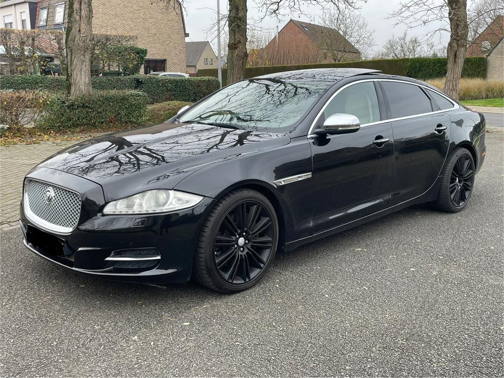 Jaguar XJ Long 3.0 Diesel 275 pk, Auto's, Jaguar, Automaat, Euro 5, Zwart, XJ