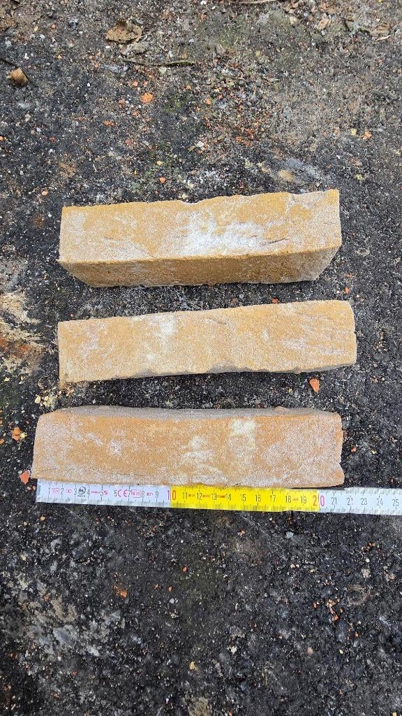 Gevelsteen Wienerberger - geel bezand waalformaat, Bricolage & Construction, Briques, Enlèvement, Neuf, Briques