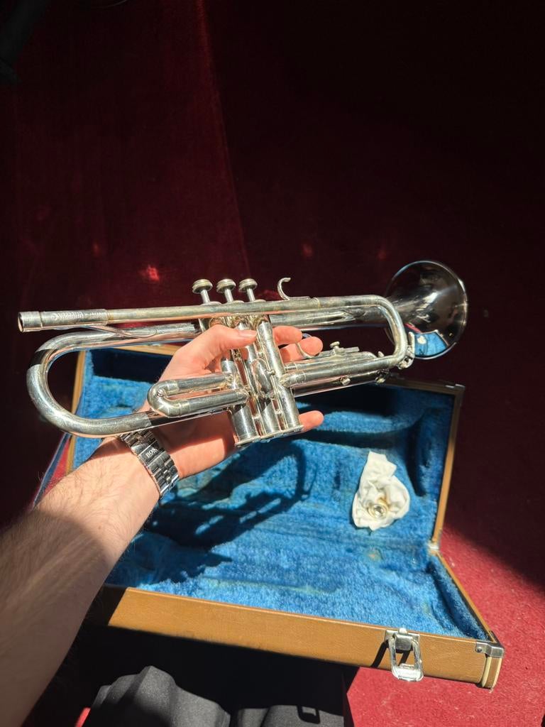 Yamaha Trumpet YTR-232S (1980-1983), Muziek en Instrumenten, Blaasinstrumenten | Trompetten, Ophalen, Gebruikt, Trompet in si bemol