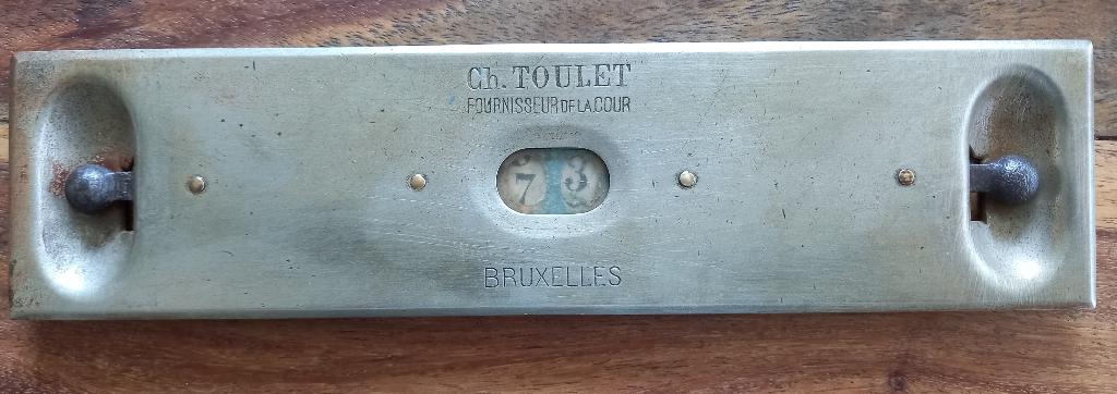 Ancien compteur billard Ch. Toulet, Enlèvement ou Envoi, Utilisé, Autres types