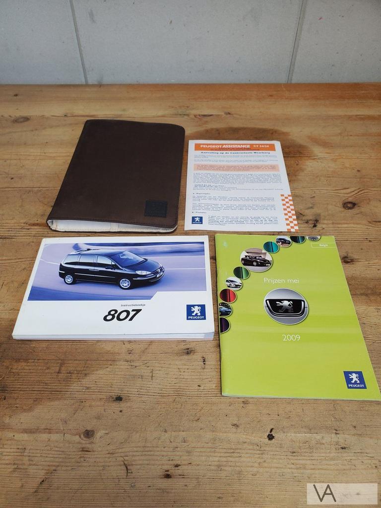 Peugeot 807 2002 tot 2014  instructieboekje C8 Phedra Ulysse, Ophalen of Verzenden