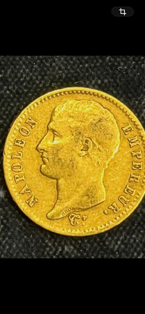 Uiterst zeldzaam 20 FRANCS BLOTE HEAD 1807LILLE 5163 stuks, Ophalen of Verzenden, Goud