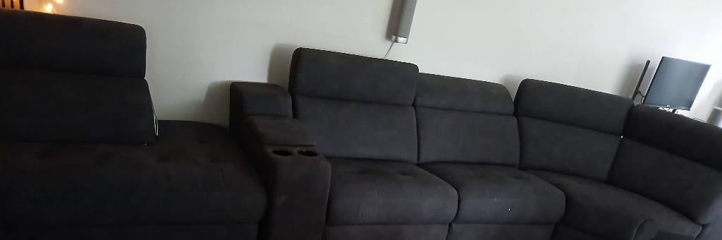 Sofa, zitbanken, Huis en Inrichting, Ophalen, Gebruikt, 125 cm of meer, Stof