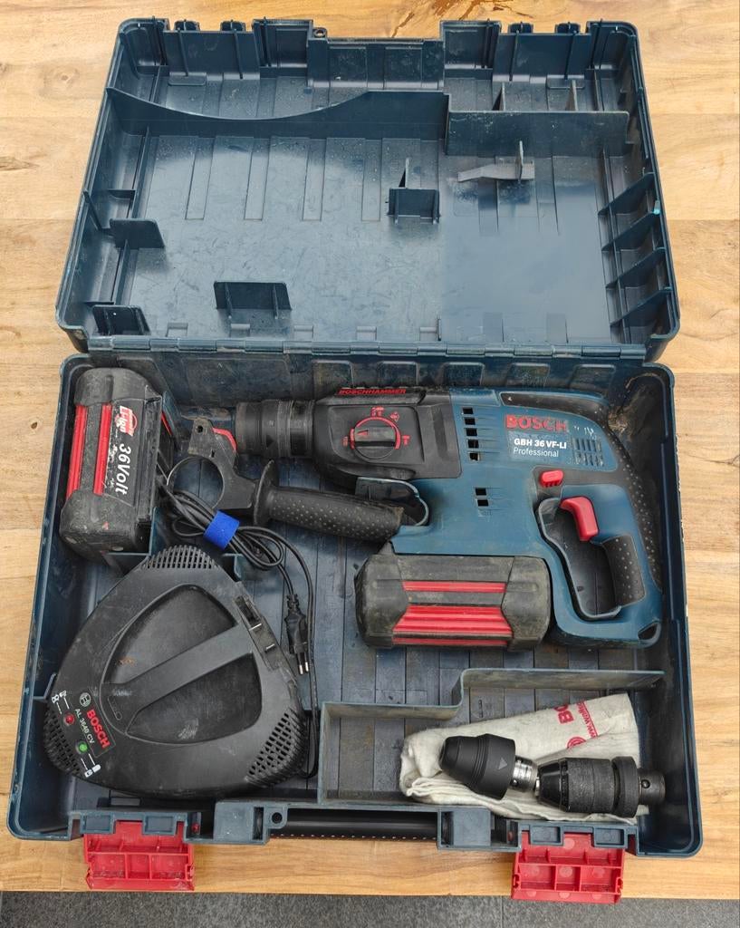 MARTEAU BOSCH BOSCH GBH 36 VF-LI, Bricolage & Construction, Outillage | Foreuses, Utilisé, Enlèvement ou Envoi