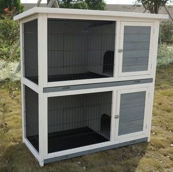 Konijnenhok Duplex 1, Dieren en Toebehoren, Knaagdieren en Konijnen | Hokken en Kooien, Ophalen of Verzenden, Nieuw, Ren