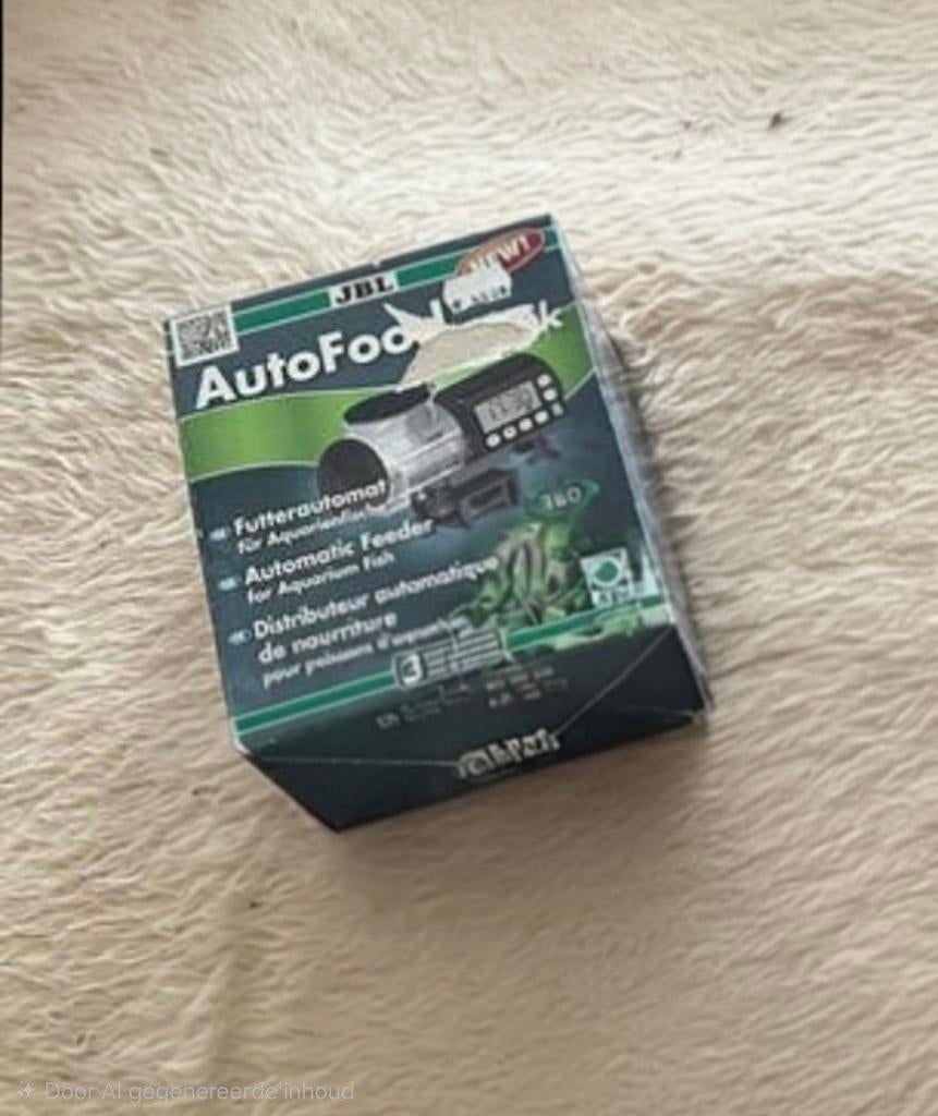 NIEUW! JBL autofood, Voederautomaat voor visaquarium, Dieren en Toebehoren, Ophalen of Verzenden, Nieuw, Overige typen