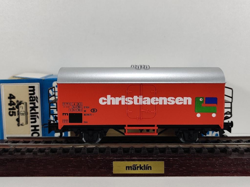 Marklin 4415 koelwagen Christiaensen NMBS, Wisselstroom, Wagon, Ophalen of Verzenden, Zo goed als nieuw