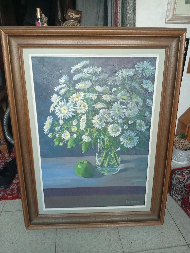 luc verbist, Antiek en Kunst, Kunst | Schilderijen | Klassiek, Ophalen of Verzenden