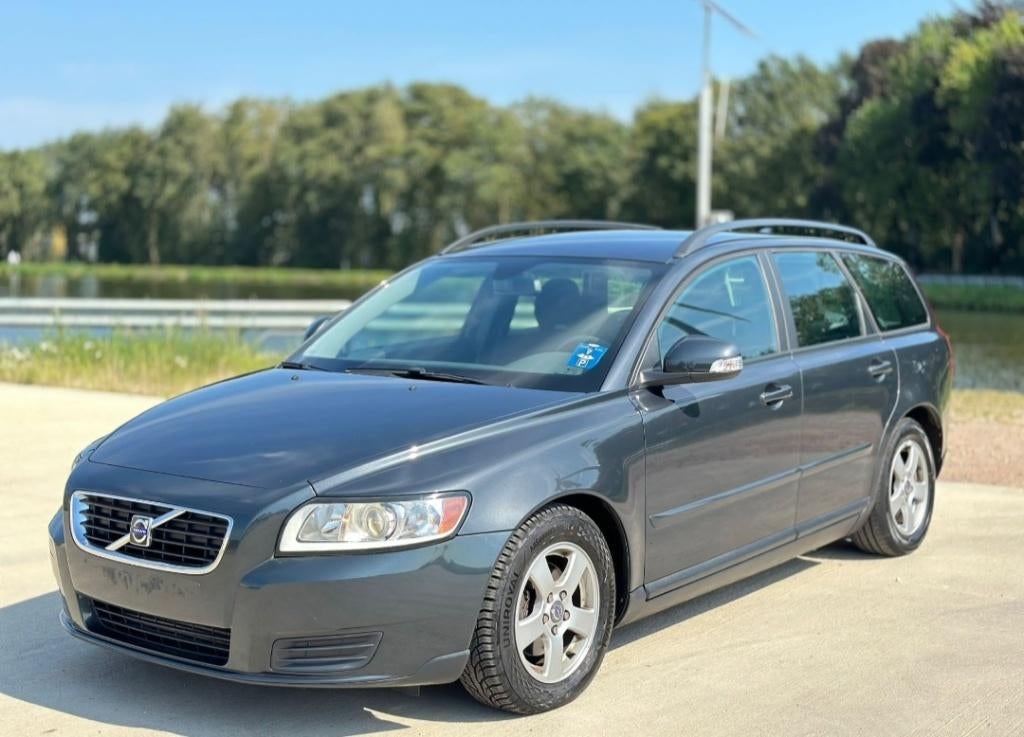 Volvo v50 1.6 heel proper, Auto's, Zwart, 1600 cc, Leder, Particulier