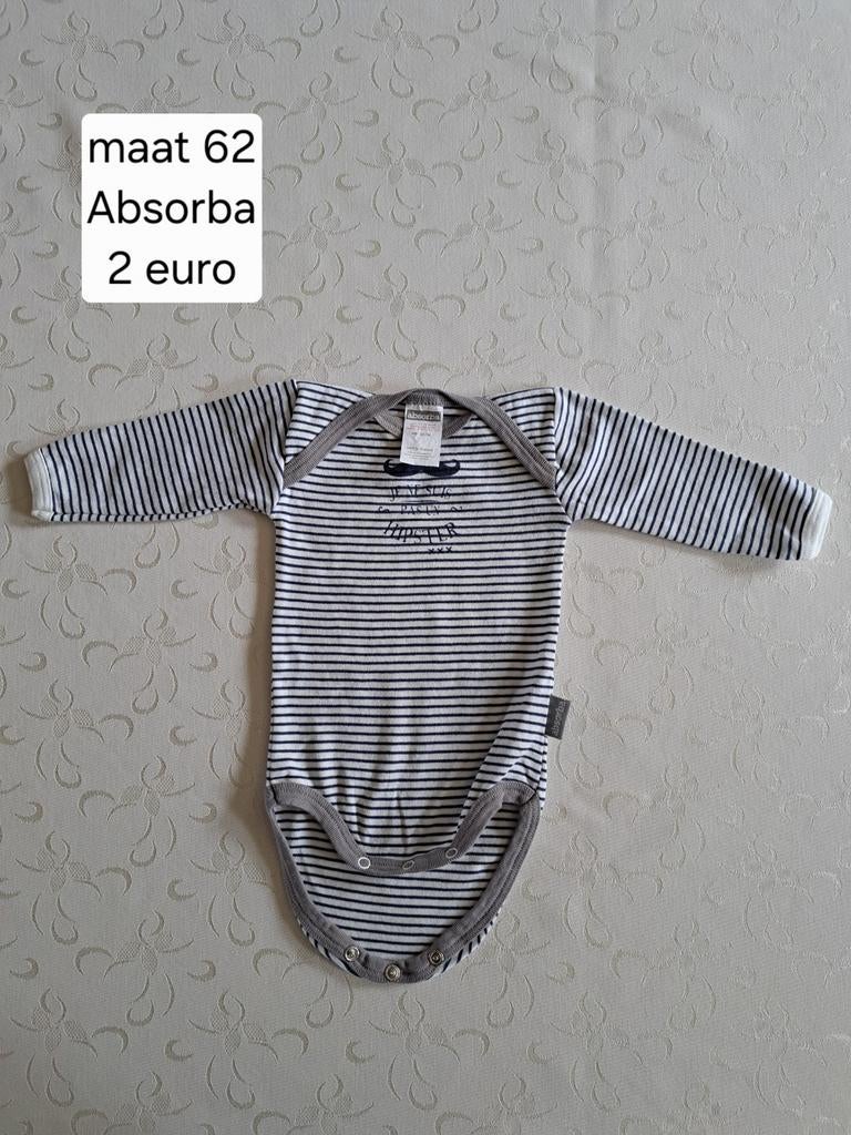 Babykleding maat 62 jongen of unisex. Goede staat., Enlèvement ou Envoi, Comme neuf, Garçon ou Fille, Vêtements de nuit ou Sous-vêtements
