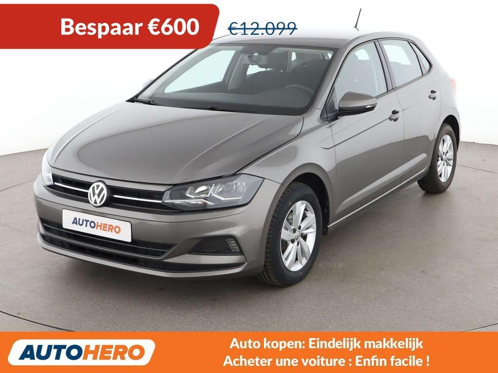 Volkswagen Polo 1.0 Advance (année de construction 2018), Autos, Achat, Euro 6, Boîte manuelle, Noir