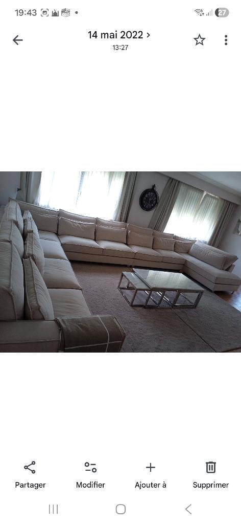 Canape, Enlèvement, Comme neuf, Autres dimensions, Banc d'angle