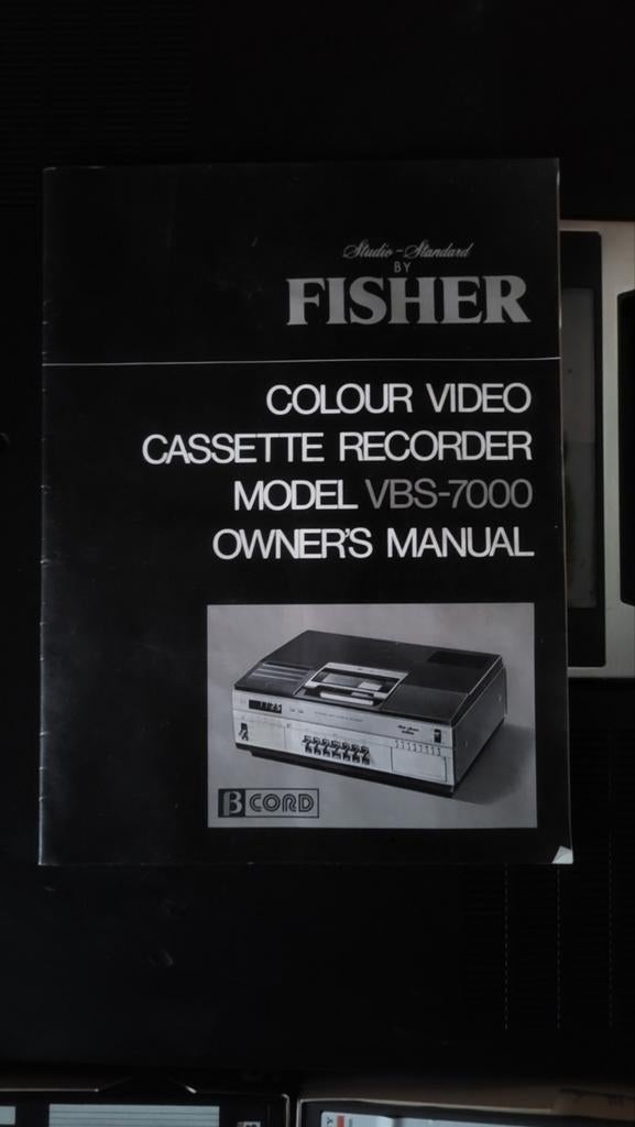 Lecteur vidéo Betamax Fisher VBS-7000 des années 1980, TV, Hi-fi & Vidéo, Enlèvement ou Envoi