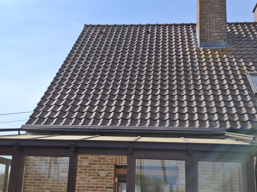 Electrische zonwering  voor op veranda.Al gedemonteerd., Enlèvement, Utilisé, Véranda