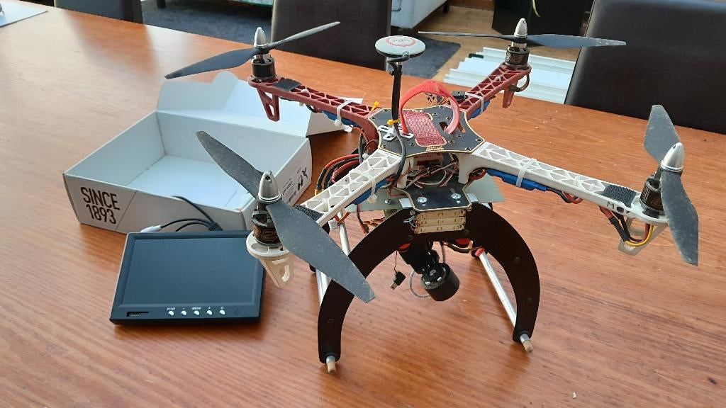 drone, Hobby en Vrije tijd, Modelbouw | Radiografisch | Helikopters en Quadcopters, Ophalen, Gebruikt