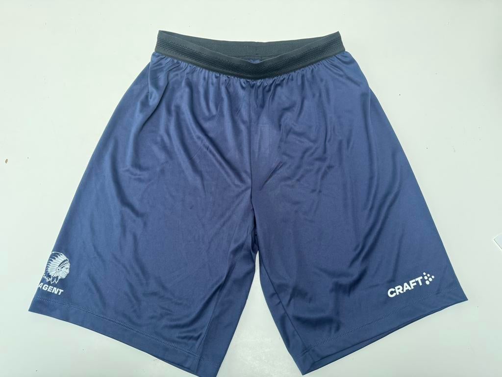 Voetbalshort KAA Gent - maat S - Craft, Sport en Fitness, Voetbal, Maat S, Ophalen of Verzenden, Zo goed als nieuw, Clubaccessoires
