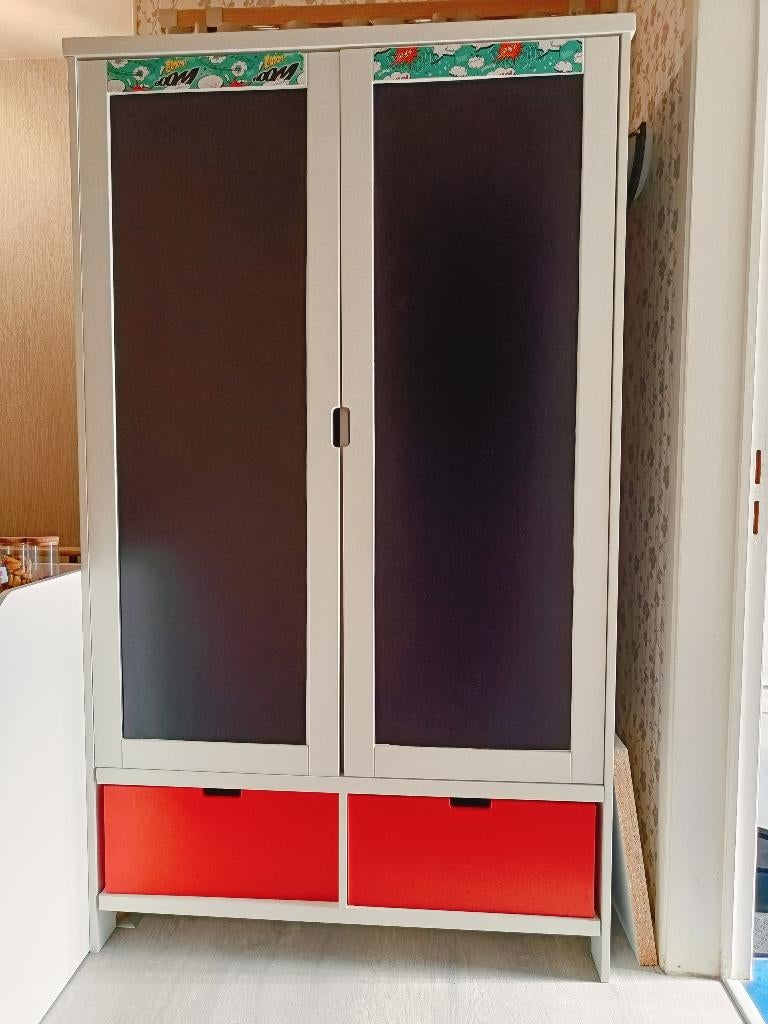 Kledingkast, Huis en Inrichting, Kasten | Kleerkasten, 100 tot 150 cm, Zo goed als nieuw, 150 tot 200 cm, 50 tot 75 cm