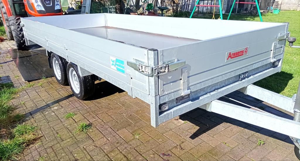 Plateauwagen Anssems, Ophalen