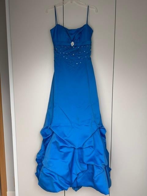 bruidsjurk Jagré (nr1903a), Kleding | Dames, Trouwkleding en Trouwaccessoires, Trouwjurk, Blauw, Ophalen of Verzenden, Jagré