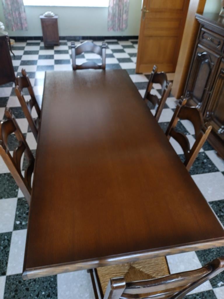 Complete eetkamer, Ophalen