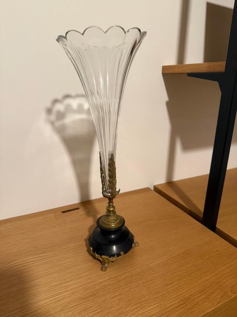 Un vase Solifleur ancien (style Napoléon II), Antiquités & Art, Enlèvement ou Envoi