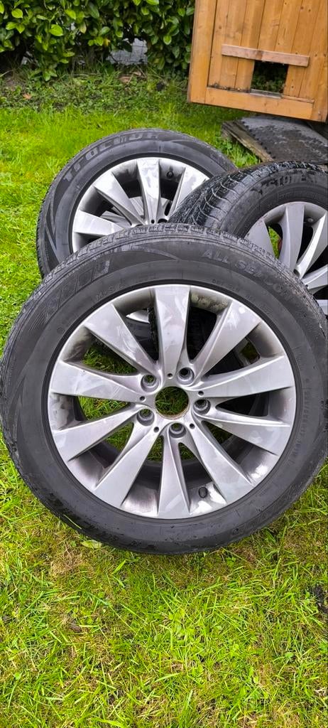 Jante 5x120 original bmw 17" pneus hiver, Enlèvement, Pneus hiver, Pneu(s)