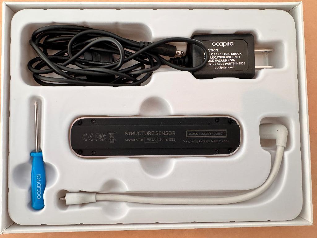 Occipital Structure Sensor ST01 BETA 3D scanner., Informatique & Logiciels, Scanners, Neuf, Scanner mobile, Wi-Fi intégré, MacOS