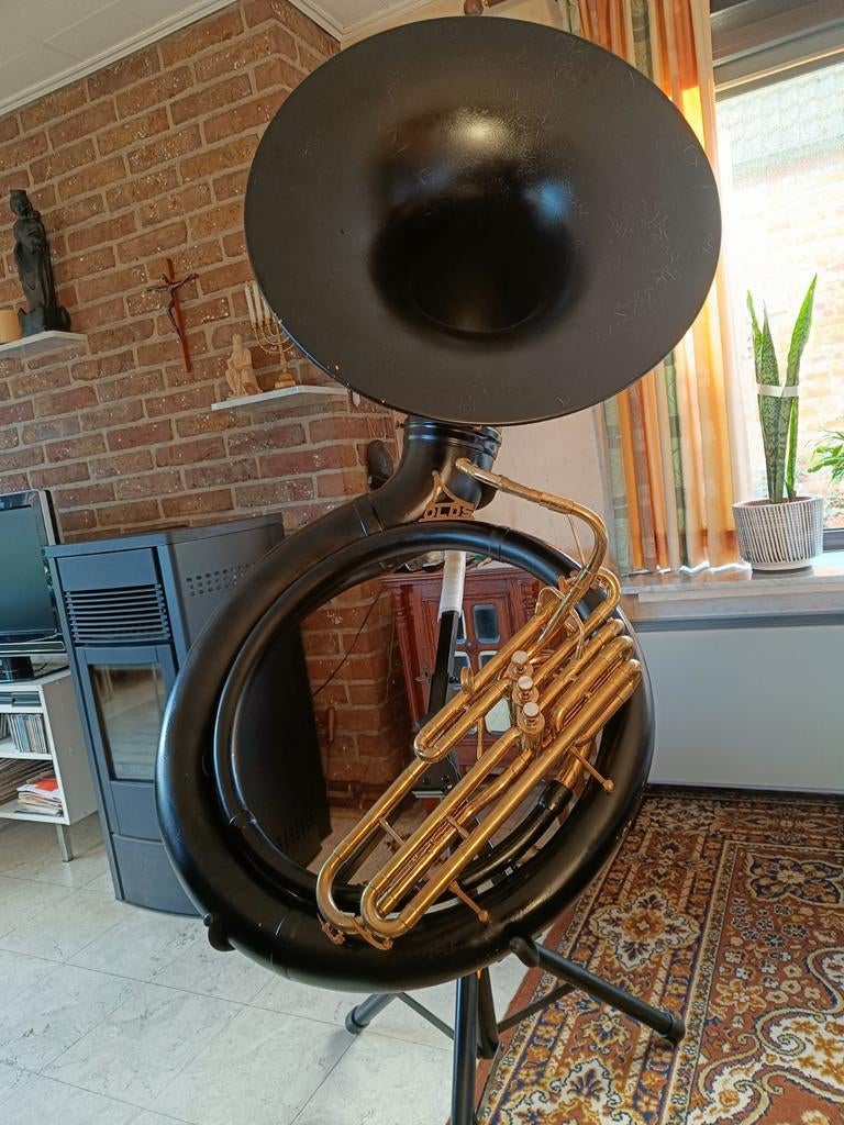 Mooie Olds sousaphone Bb, Muziek en Instrumenten, Ophalen
